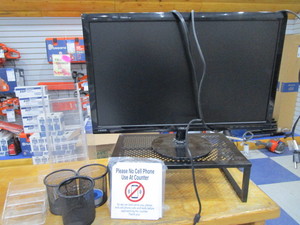 Monitor, Stand, Office