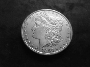 lot 4 image: 1880 Morgan Silver Dollar