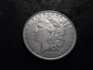 lot 8 image: 1883 Morgan Silver Dollar