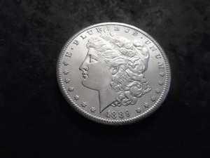 lot 19 image: 1889 S Morgan Silver Dollar