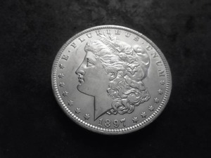 lot 27 image: 1897 O Morgan Silver Dollar