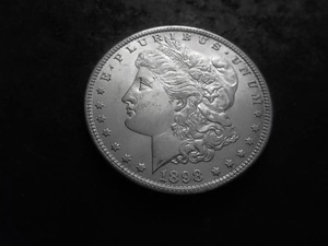 lot 29 image: 1898 O Morgan Silver Dollar