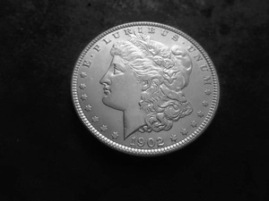lot 32 image: 1902 Morgan Silver Dollar
