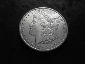 lot 33 image: 1902 O Morgan Silver Dollar