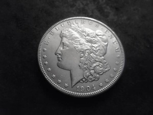lot 35 image: 1904 Morgan Silver Dollar