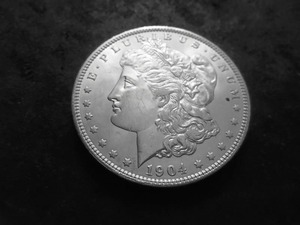 lot 36 image: 1904 O Morgan Silver Dollar