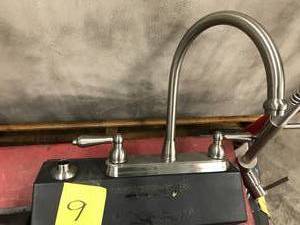 lot 9 image: DISPLAY MODEL KITCHEN FAUCET