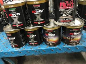 lot 47 image: EASY CARE XORUST PAINT