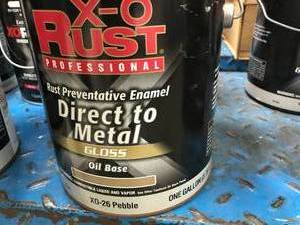 lot 72 image: EASY CARE XORUST PAINT