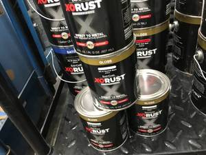 lot 81 image: EASY CARE XORUST PAINT