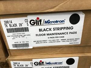 lot 102 image: GLIT MICROTRON BLACK STRIPPING PADS