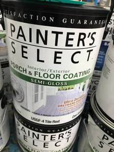 lot 110 image: PAINTERS SELECT SPECIALTY PAINT