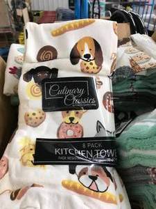 lot 127 image: 1 BOX FULL KITCHEN TOWELS
