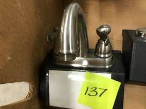 lot 137 image: BATHROOM FAUCET