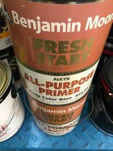 lot 191 image: BENJAMIN MOORE ALL PURPOSE PRIMER