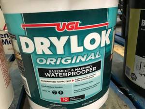 lot 205 image: DRYLOK ORIGINAL BASEMENT AND MASONARY