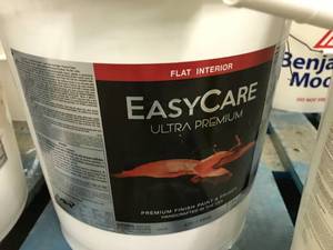 lot 210 image: EASY CARE FLAT INTERIOR PAINT
