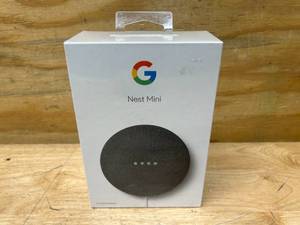 GOOGLE Nest Mini (2nd Gen) - Smart Home Speaker with Google Assistant - Chalk