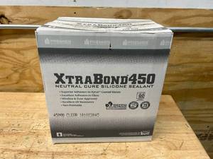 PREMIER BUILDING SOLUTIONS Case of Xtra Bond 450 Neutral Cure Silicone Sealant- Clear (24 tubes)