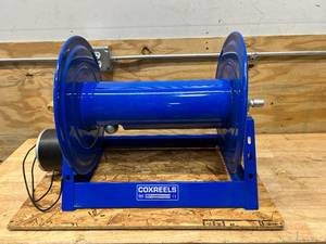 COXREELS 1125-4-325-E Competitor Series Motorized Reel - 12 Hose ID - 325 Length - For Air Compressor, Garden and Pressure Washer Hoses Professional Grade (Hose Not Included) Made in USA