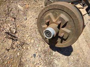 lot 51 image: (2) Toro Flex 3500 lb. Trailer Axle...