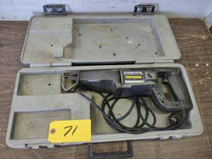 lot 71 image: Black & Decker Reciprocating Saw...