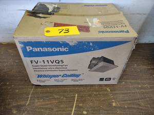 lot 73 image: Panasonic Ceiling Fan, NewUnused...