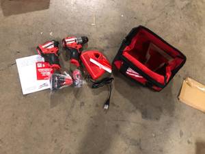 M12 FUEL 12-Volt Lithium-Ion Brushless Cordless Hammer Drill and Impact Driver Combo Kit w2 Batteries and Bag (2-Tool) Customer Returns See Pictures