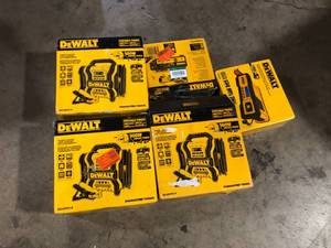 Lot of Assorted Dewalt Portable Power Stations Customer Returns See Pictures