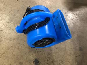 B-Air 14 HP Air Mover Blower Fan for Water Damage Restoration Carpet Dryer Floor Home and Plumbing Use in Blue    Customer Returns See Pictures