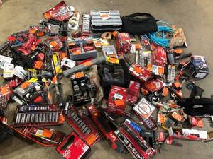 Lot of Assorted Hand Tools and Hardware Various Models and Conditions   Customer Returns See Pictures