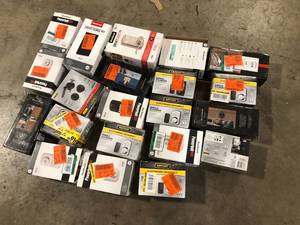 Lot of Assorted Digital Door Locks Various Models and Conditions  Customer Returns See Pictures