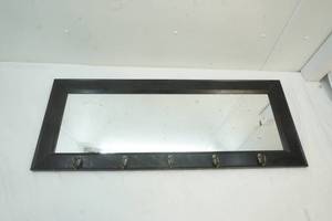 lot 39 image: Mirror With Hooks