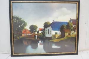 lot 99 image: Blue Roof houses with water