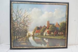 lot 100 image: Houses & Water Picture