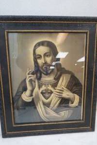 lot 120 image: Jesus print