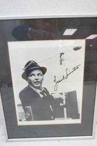 lot 123 image: Frank Sinatra signed