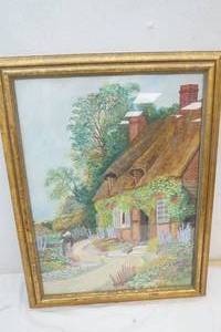 lot 125 image: Cottage Print
