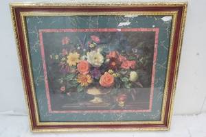 lot 135 image: Flower Print by Albert Williams