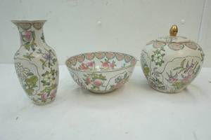 lot 177 image: 3- piece Anor A Fenton Design Decor only