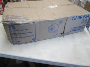 lot 26 image: Tork Jumbo Toilet Paper Roll White ...