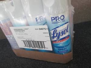 lot 37 image: Professional LYSOL Brand Disinfecta...