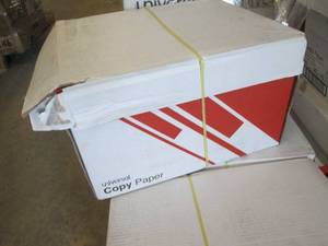 lot 43 image: CopyLaserInkjet Paper, 92 Brightn...