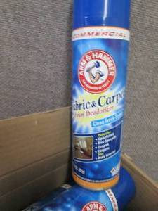 lot 71 image: 8- 15 oz Cans Arm & Hammer Fabric a...