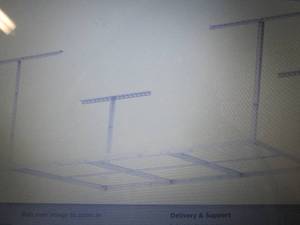 lot 107 image: FLEXIMOUNTS 4x6 Overhead Garage Sto...