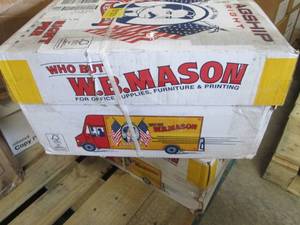 lot 119 image: Case of 5000 Sheets WB Mason 20 lb ...