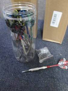 lot 137 image: 3 - 12pks Steel Tip Darts with Case...