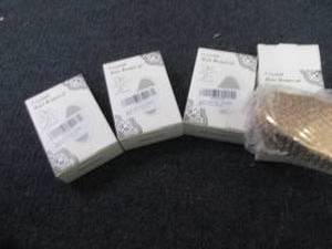 lot 145 image: 4 Crystal Hair Removers...