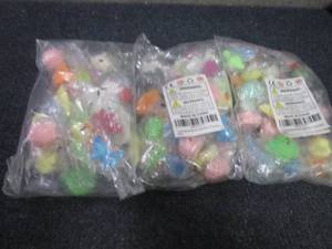 lot 146 image: 3 pks Squishy Figures...
