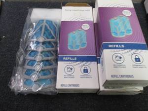 lot 156 image: 3- 6pks Insect Trap Refill Kit Attr...